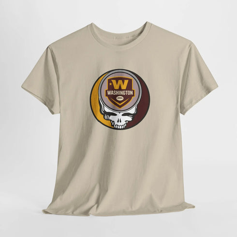 Grateful Dead - Washington Commanders Stealie Unisex T-Shirt - NFL - StealieShop